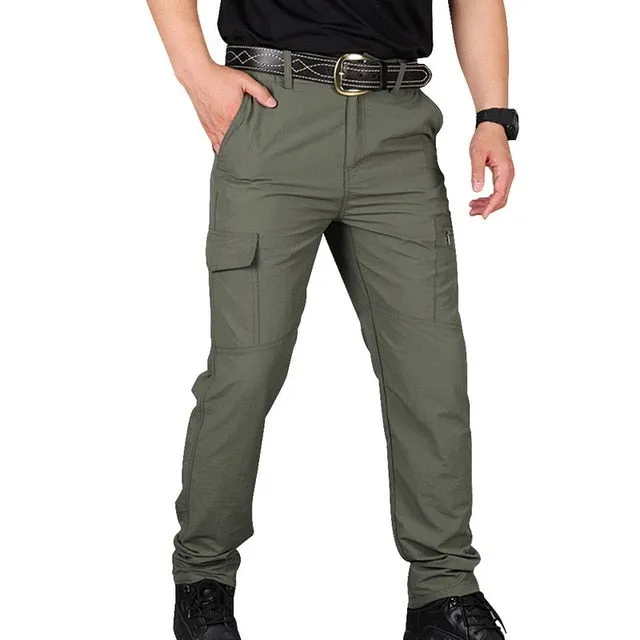 2021 Men Cargo Pant Men Multi-Pocket Overall Male Combat Trousers Casual Tooling Pants Army Green Cargo Pants Men Size S-4XL