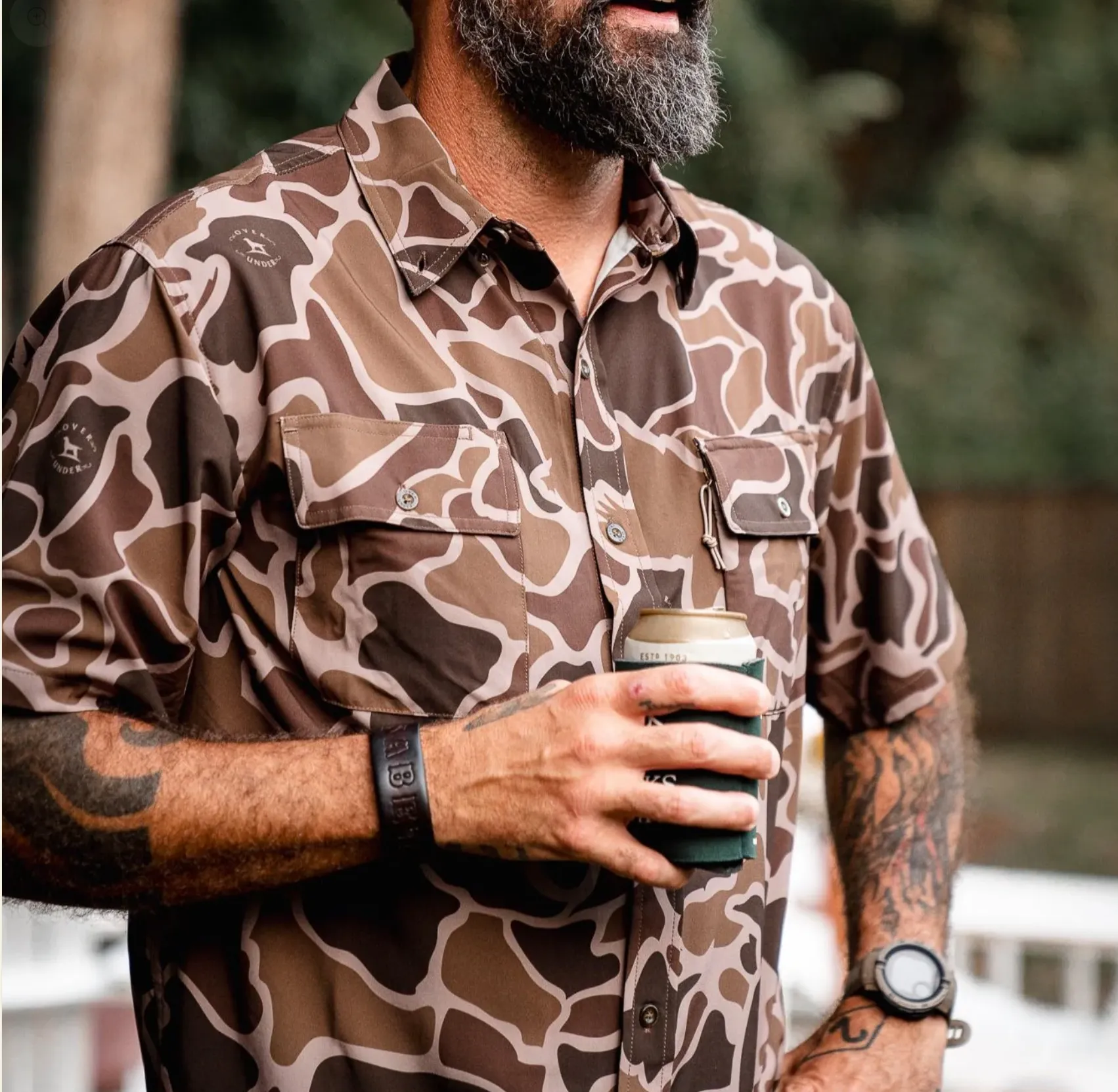 3 Season UltraLight SS Shirt Duck Camo