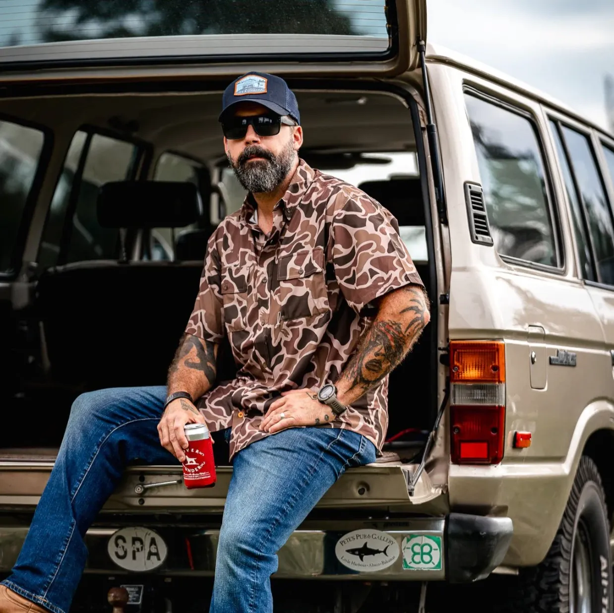 3 Season UltraLight SS Shirt Duck Camo