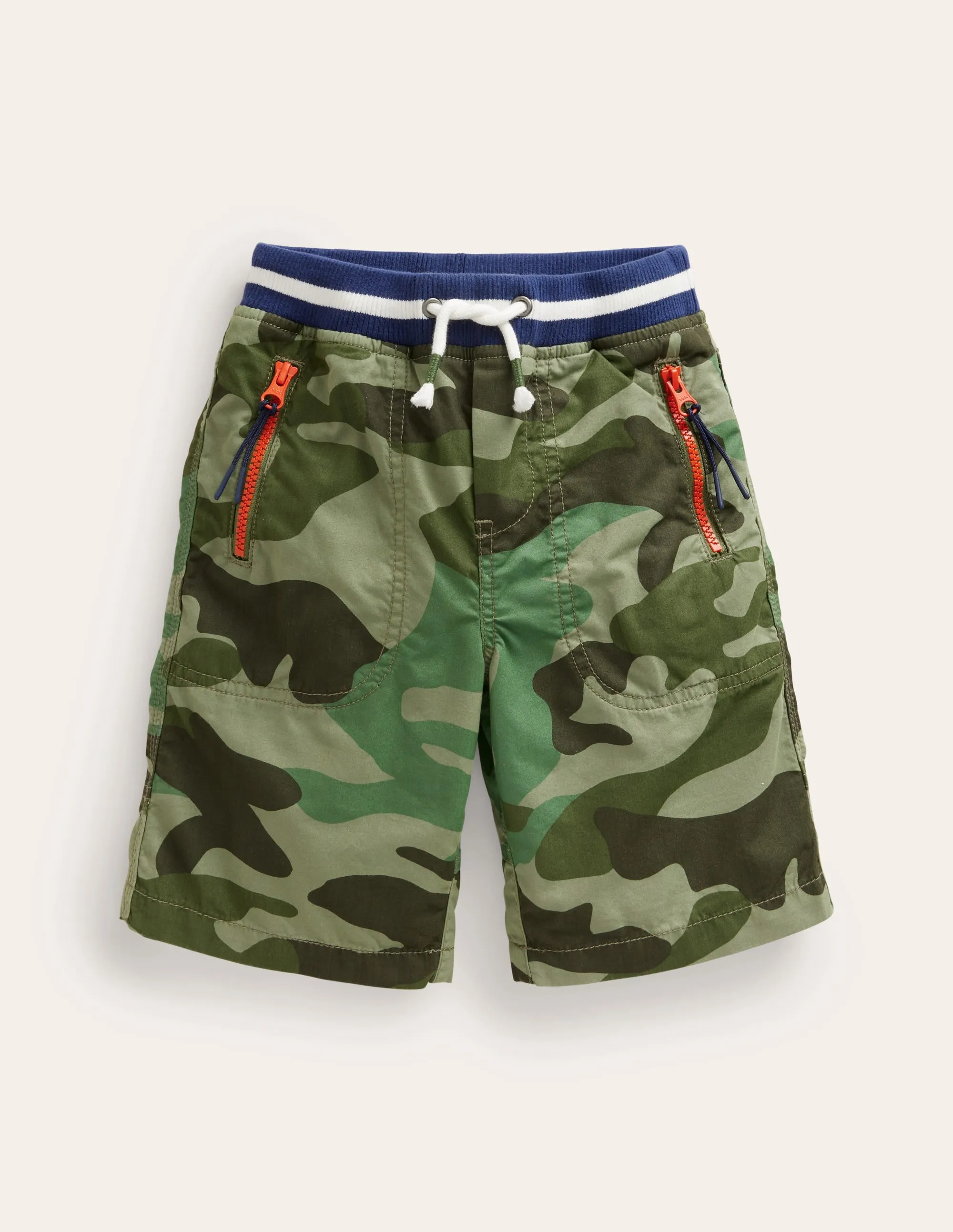 Adventure Shorts-Tonal Green Camo