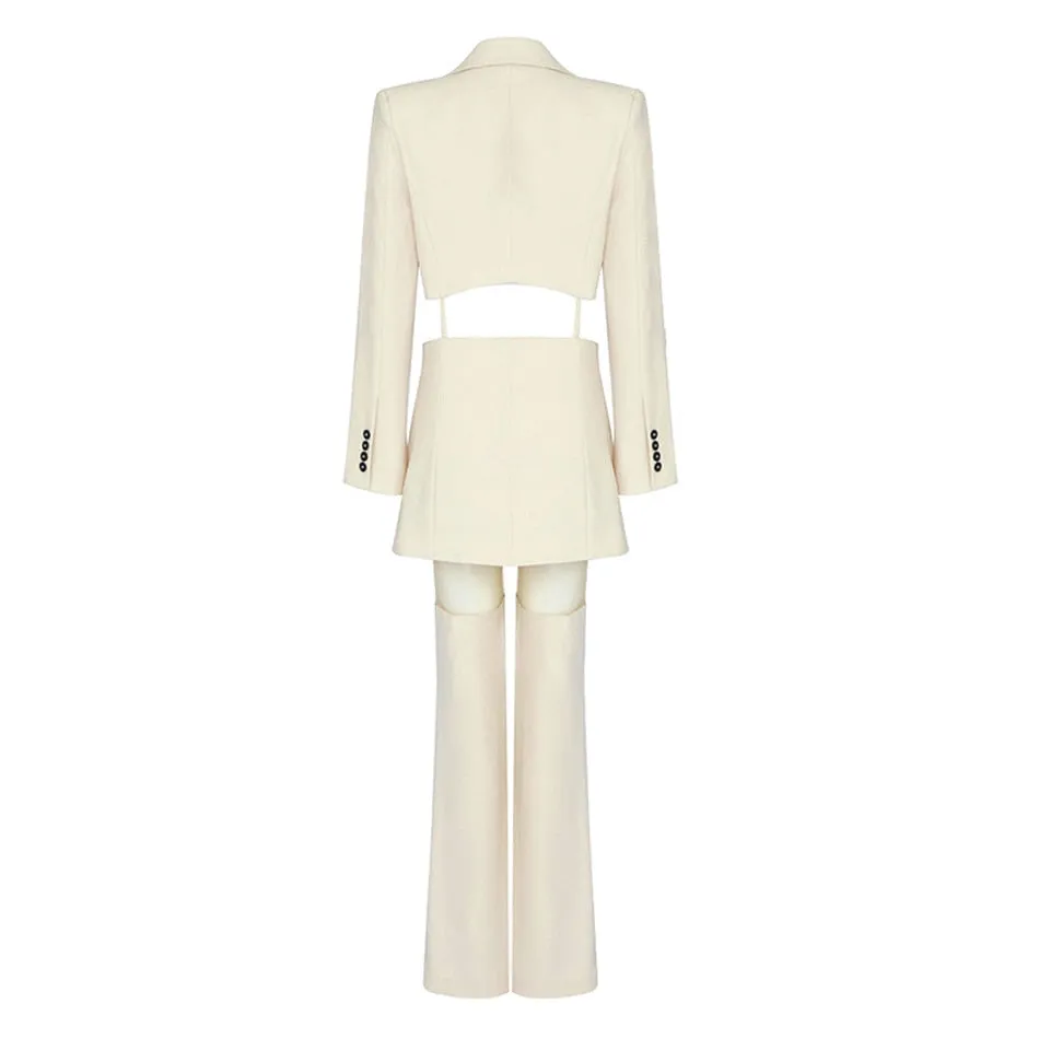 Amanda Blazer Pants Set