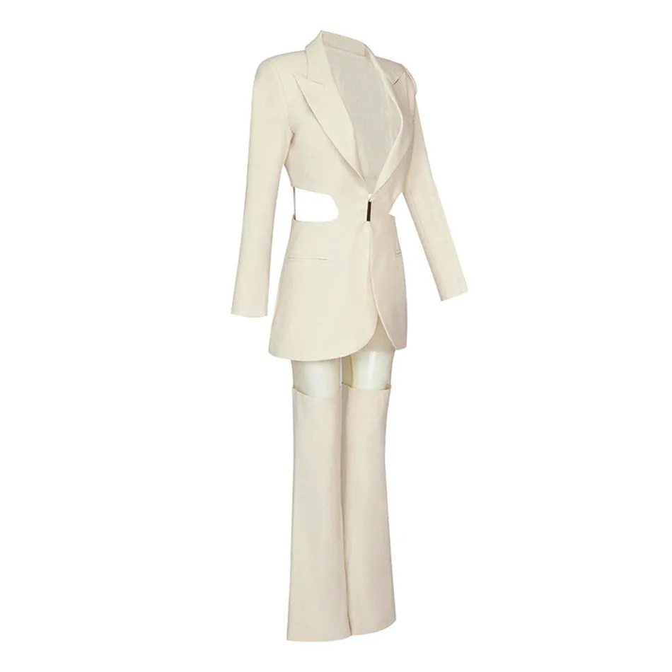 Amanda Blazer Pants Set