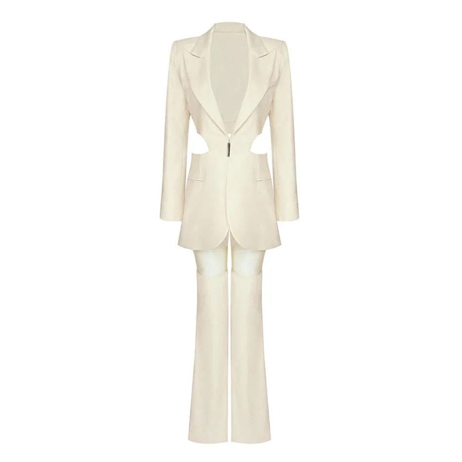 Amanda Blazer Pants Set