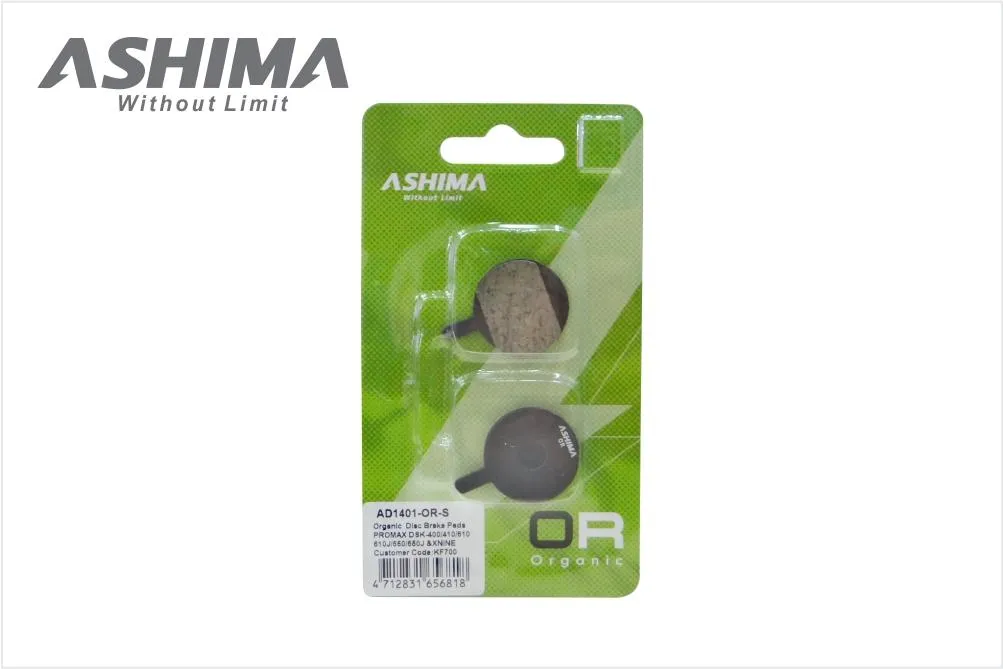 Ashima Organic Disc Pads - AD1401-OR-S