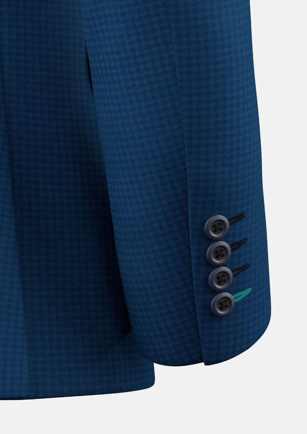 Astor Royal Blue Microcheck Jacket