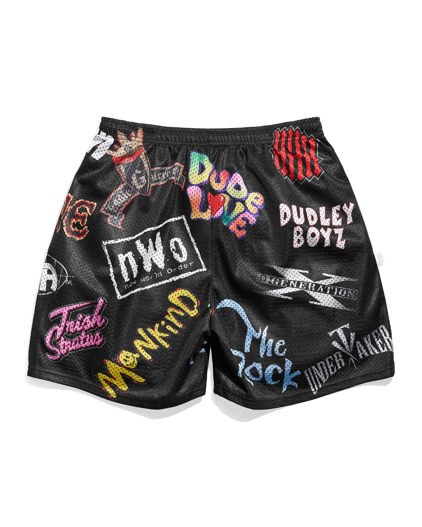 Attitude Era WWE Retro Shorts