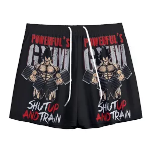 Awesome Training To Beat Goku Mesh Shorts