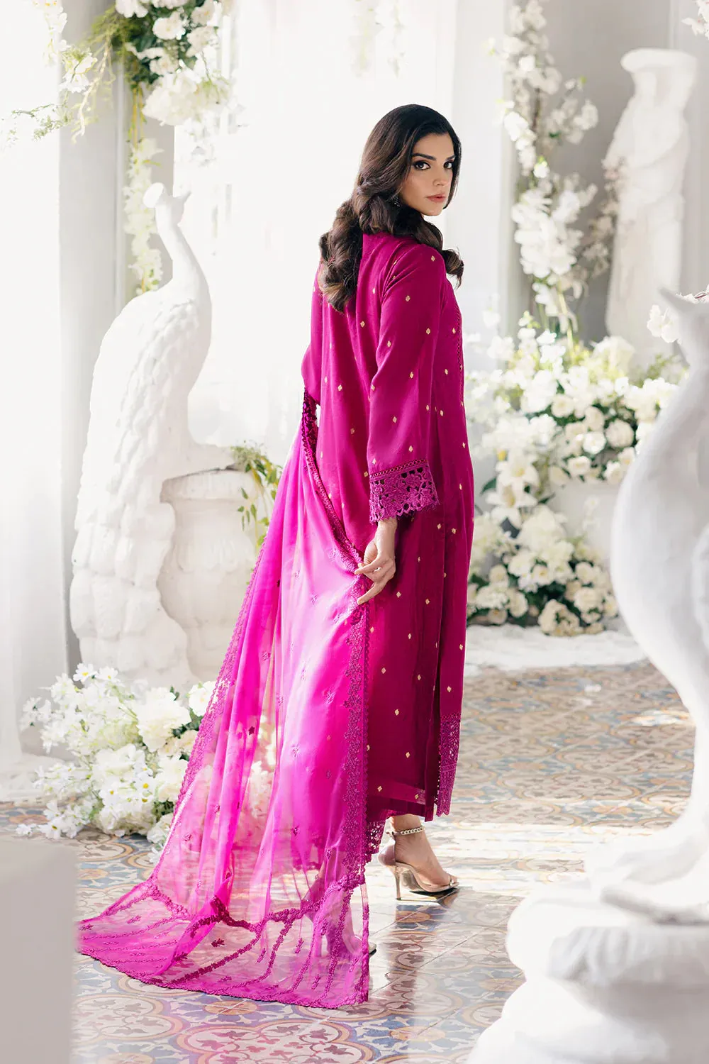 Azure | Ensembles Embroidered Formals | Petunia Plum