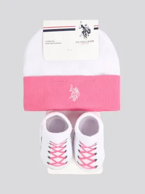 Baby 2 Piece Gifting Set in Light Pink