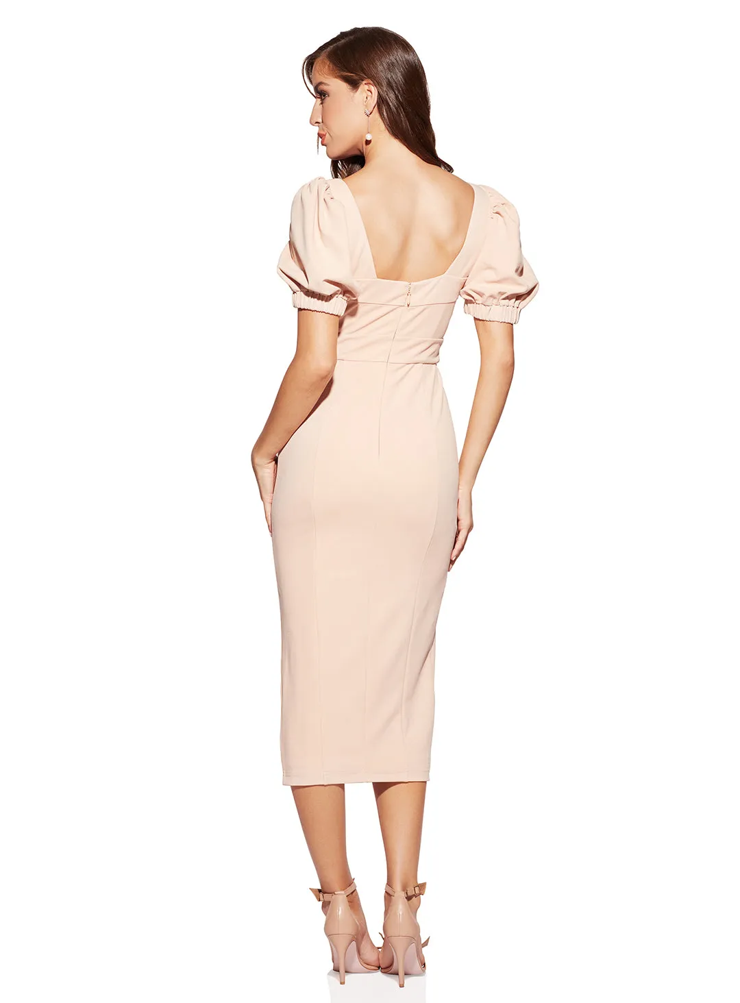 Barker Cap Sleeve Midi