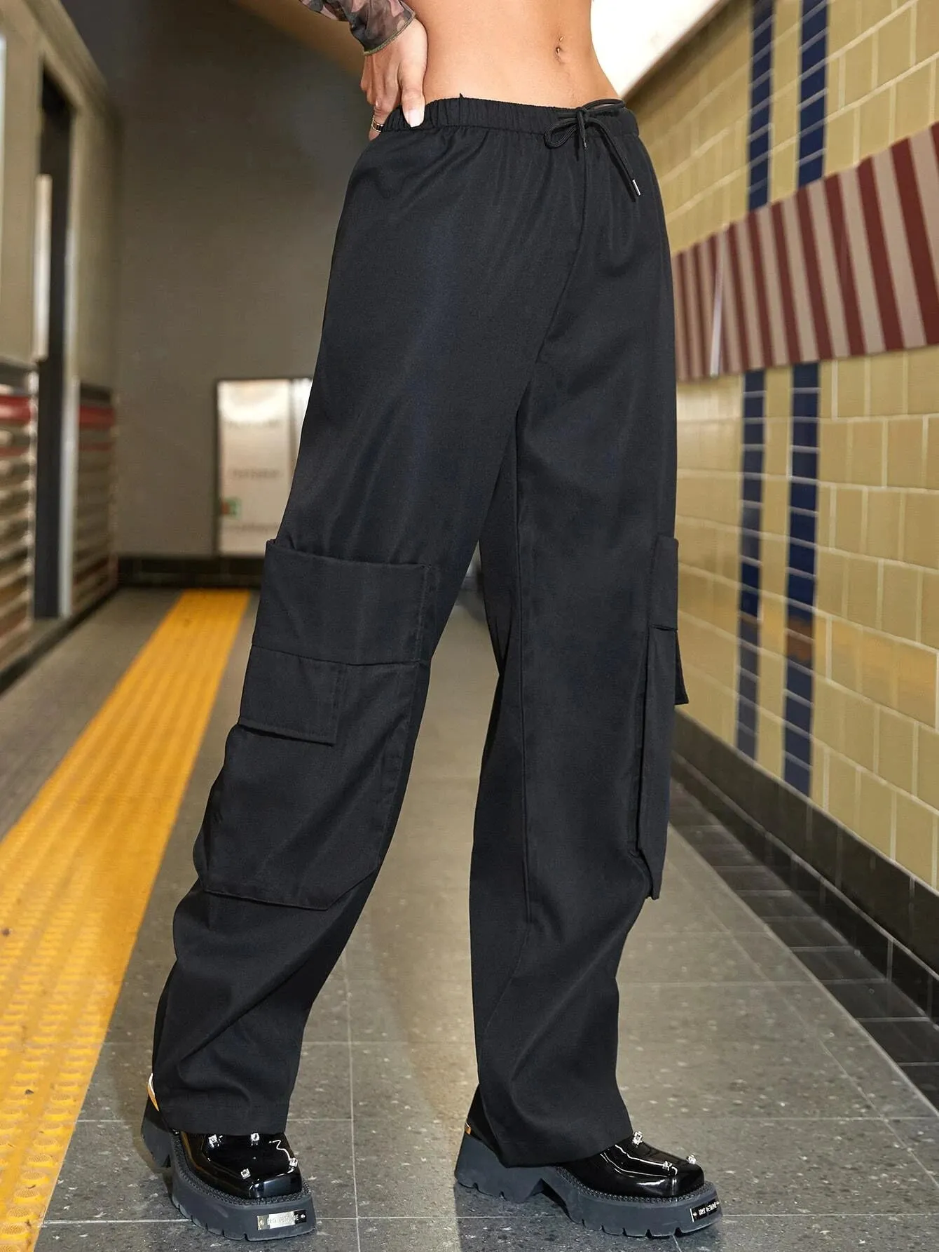 Big Flap Pockets Cargo Pants
