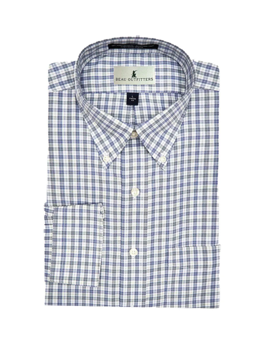 Billy Classic Fit Shirt Blue