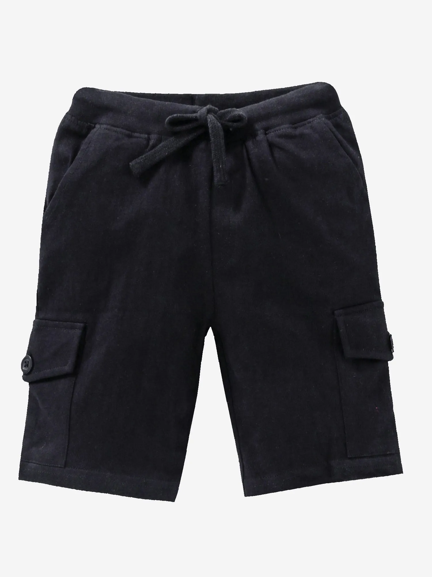 Boys AOP Polo Tee & Solid Knit Cargo Short Set