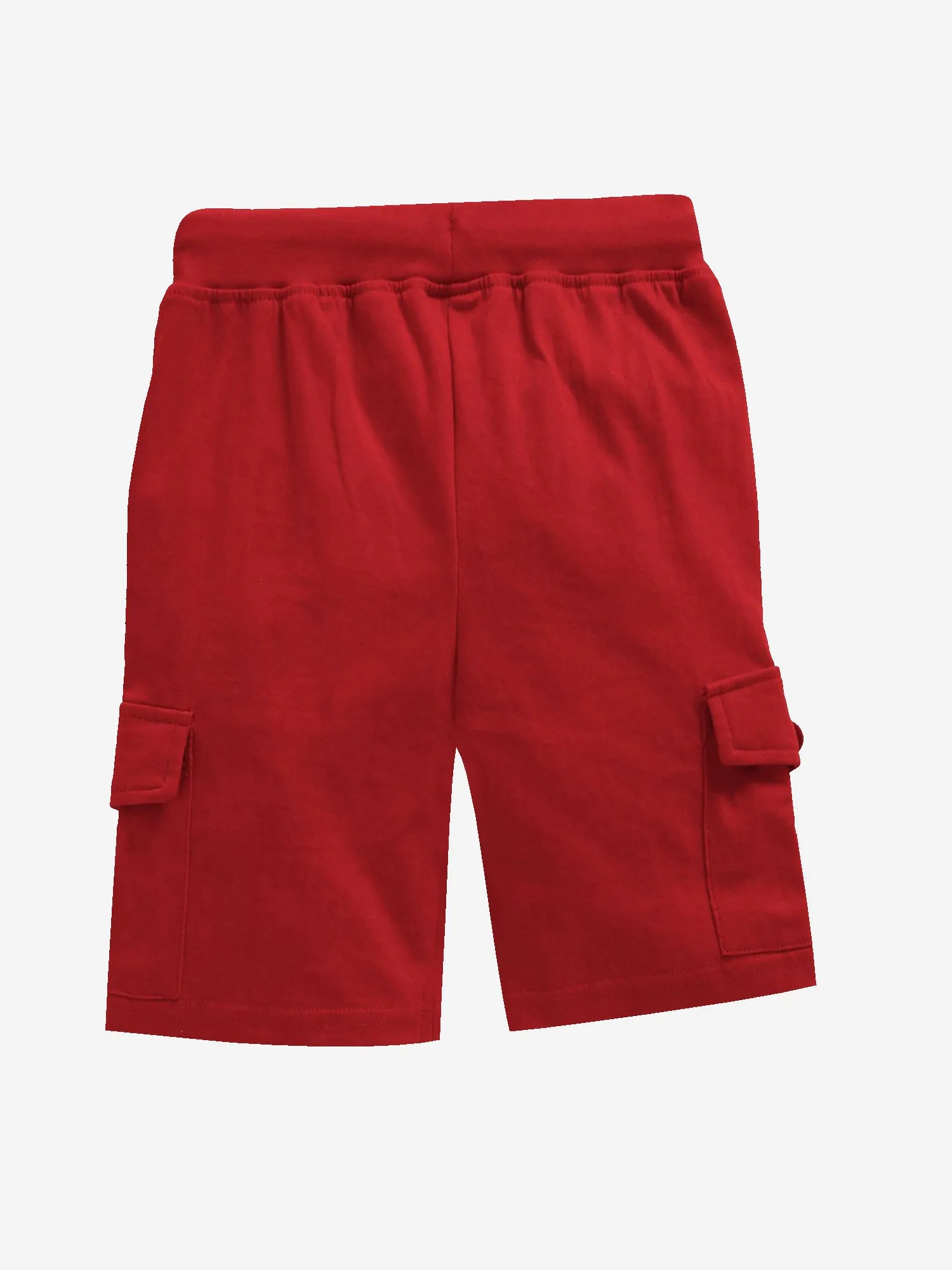 Boys AOP Polo Tee & Solid Knit Cargo Short Set