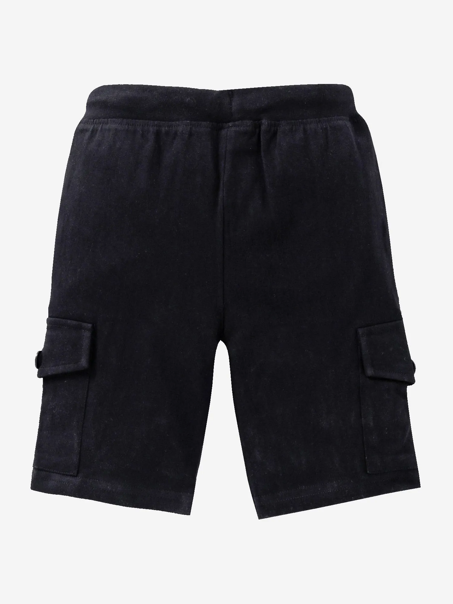 Boys AOP Polo Tee & Solid Knit Cargo Short Set