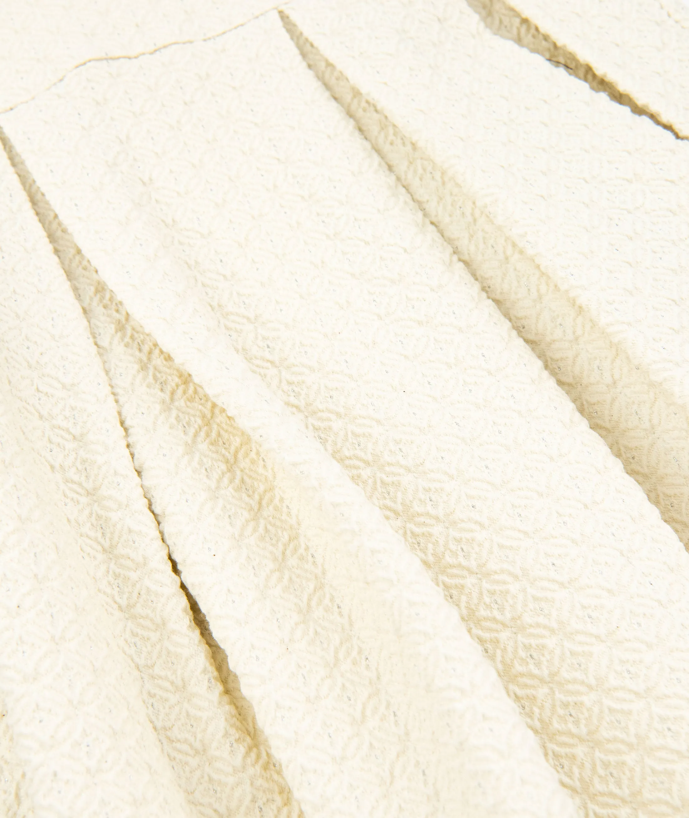 By Debra Girls Ivory Silver Fleck Cap Sleeve Box Pleat Dress