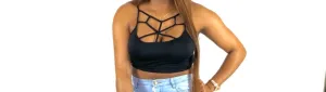 Caged Crop Top Bralette