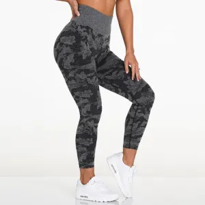 Camo High Waist Yoga Leggings