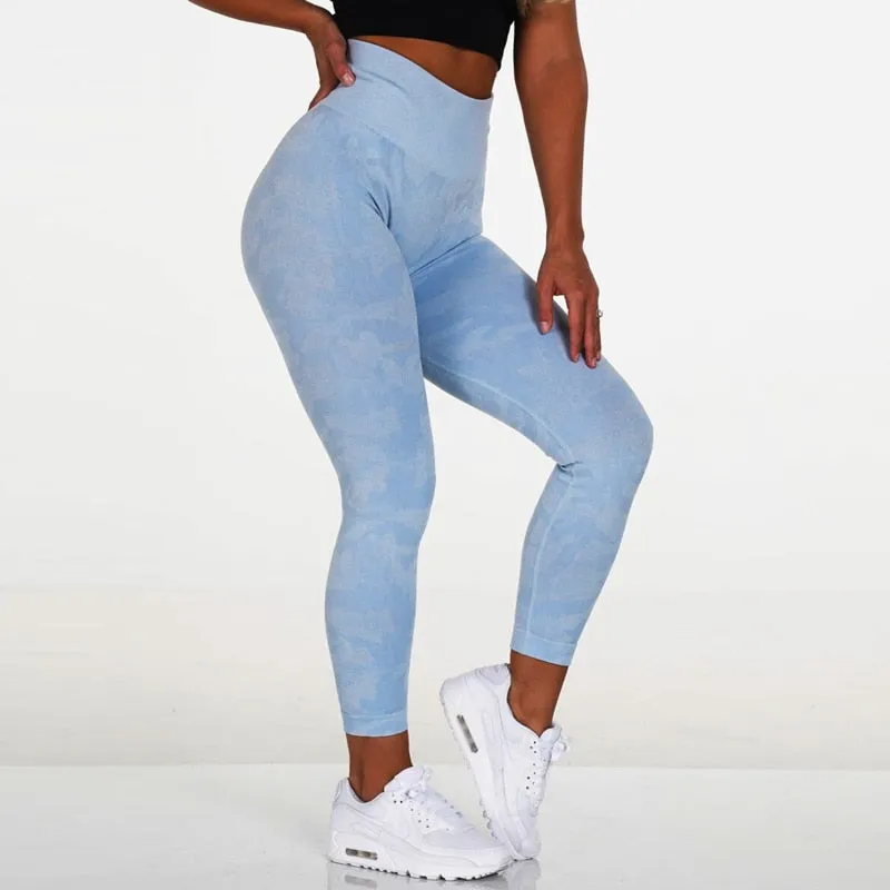 Camo High Waist Yoga Leggings
