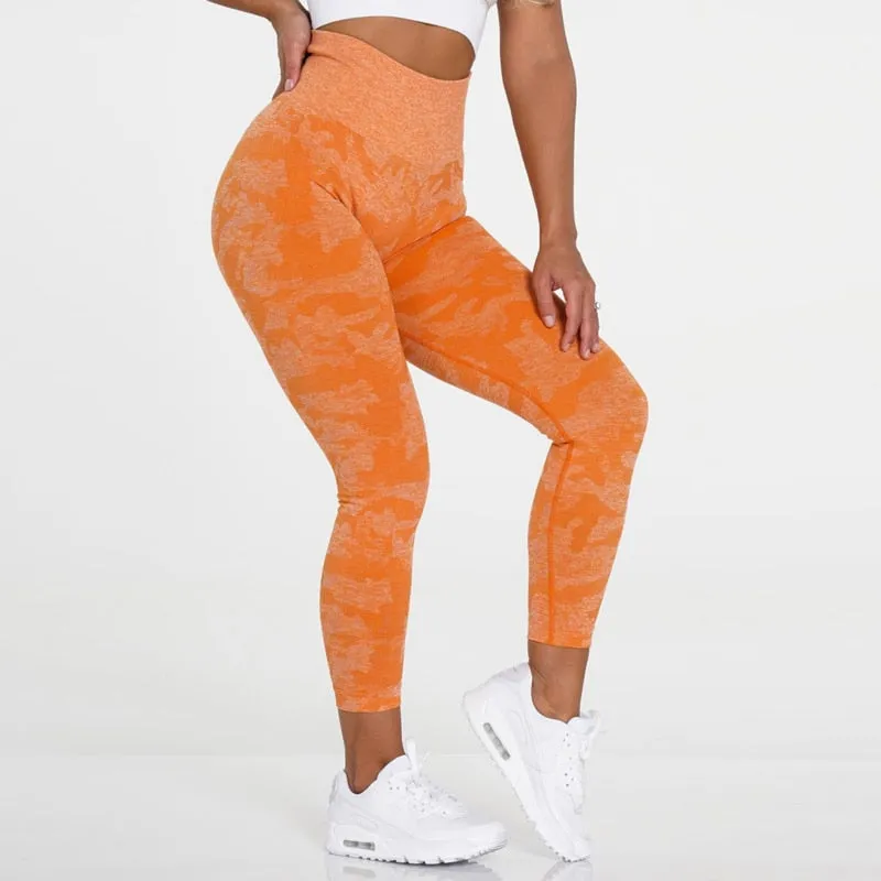 Camo High Waist Yoga Leggings