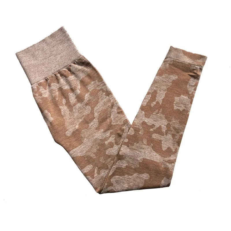 Camo High Waist Yoga Leggings