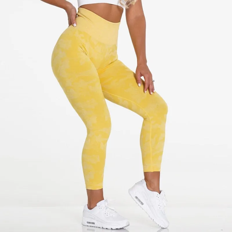 Camo High Waist Yoga Leggings