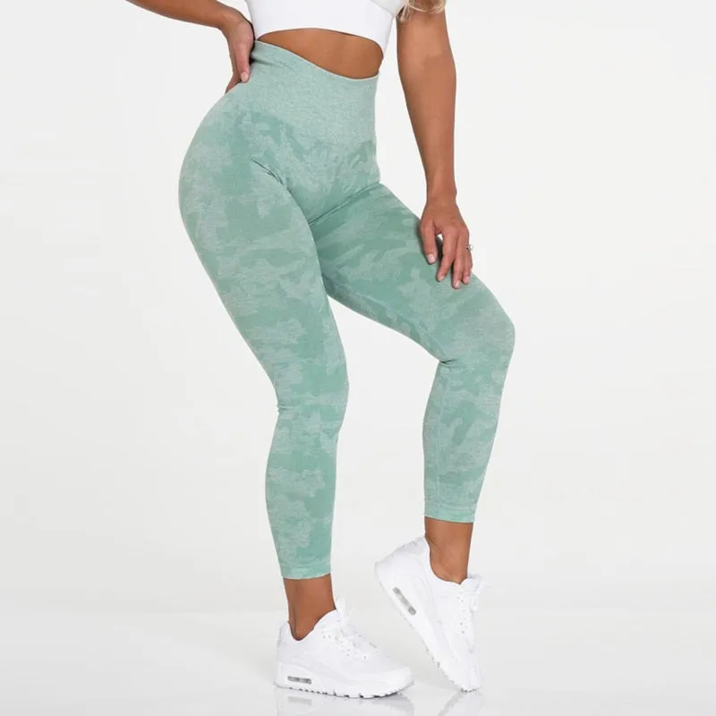Camo High Waist Yoga Leggings