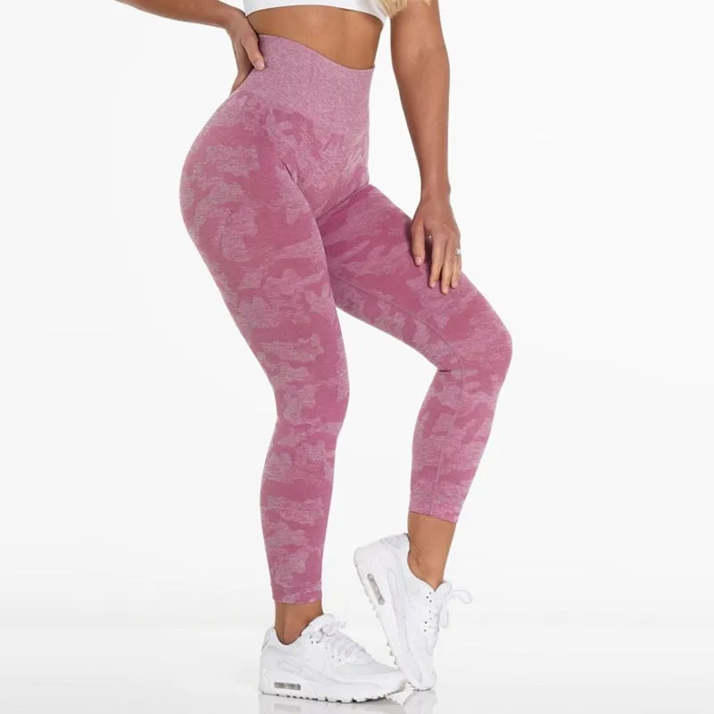Camo High Waist Yoga Leggings