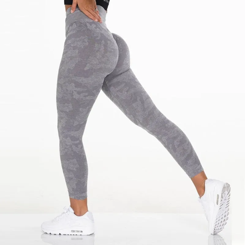 Camo High Waist Yoga Leggings