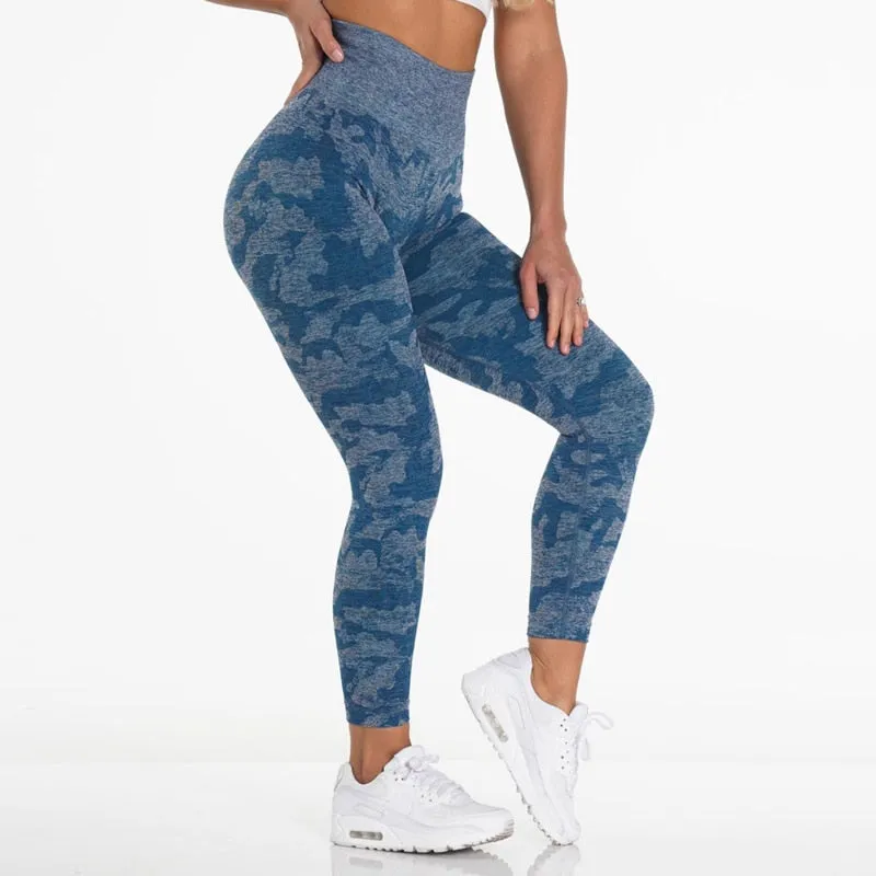 Camo High Waist Yoga Leggings