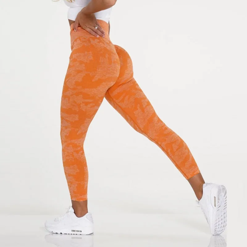 Camo High Waist Yoga Leggings