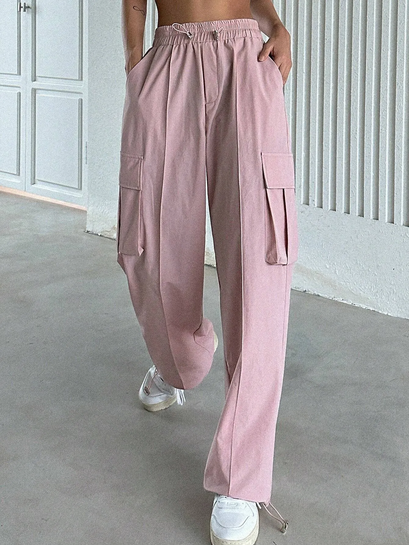 Cargo Pants With Flap Pocket