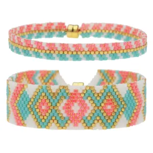Caribbean Getaway Peyote Bracelet