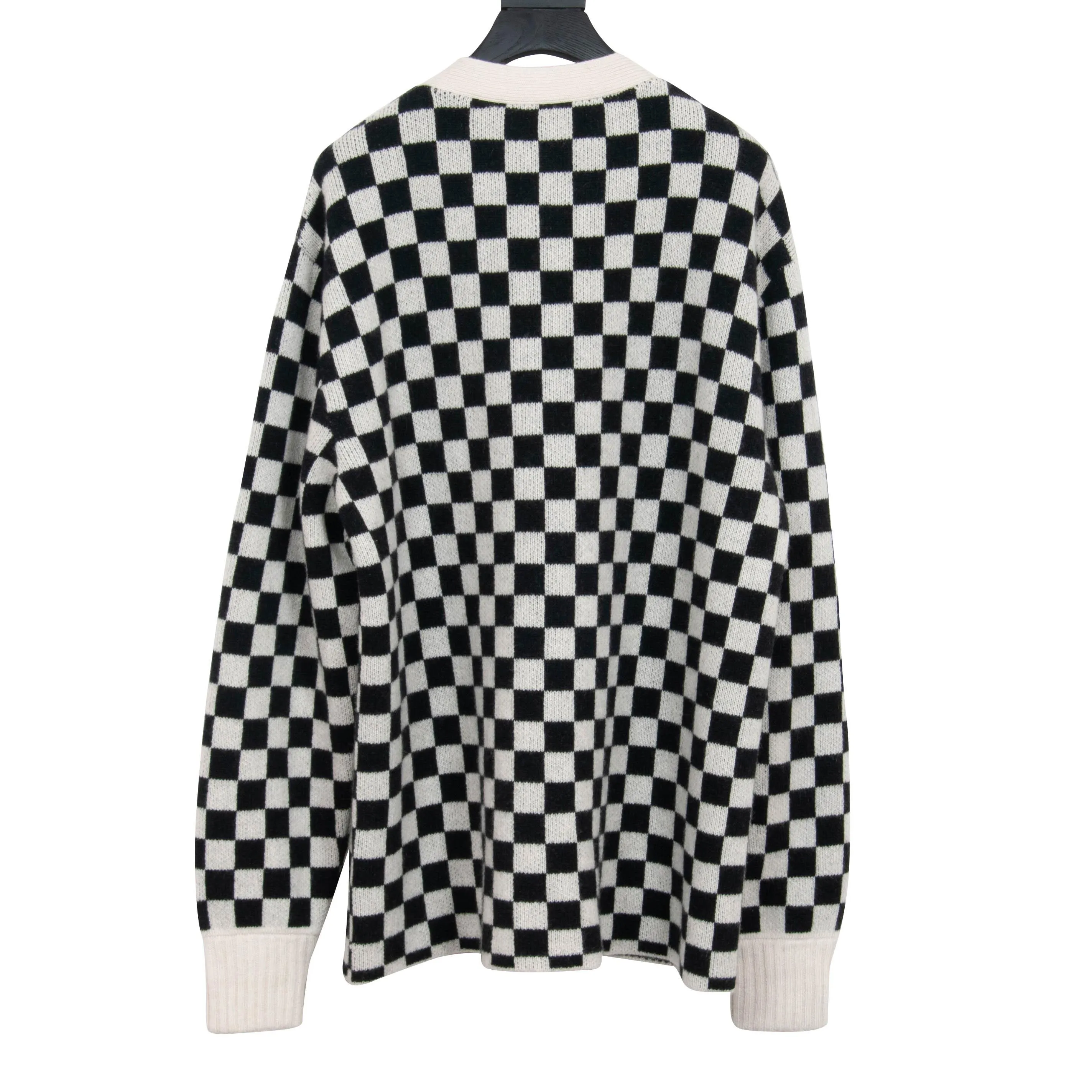 Checkered Cardigan