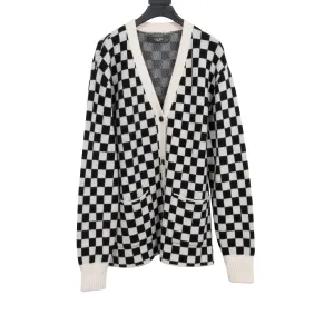 Checkered Cardigan