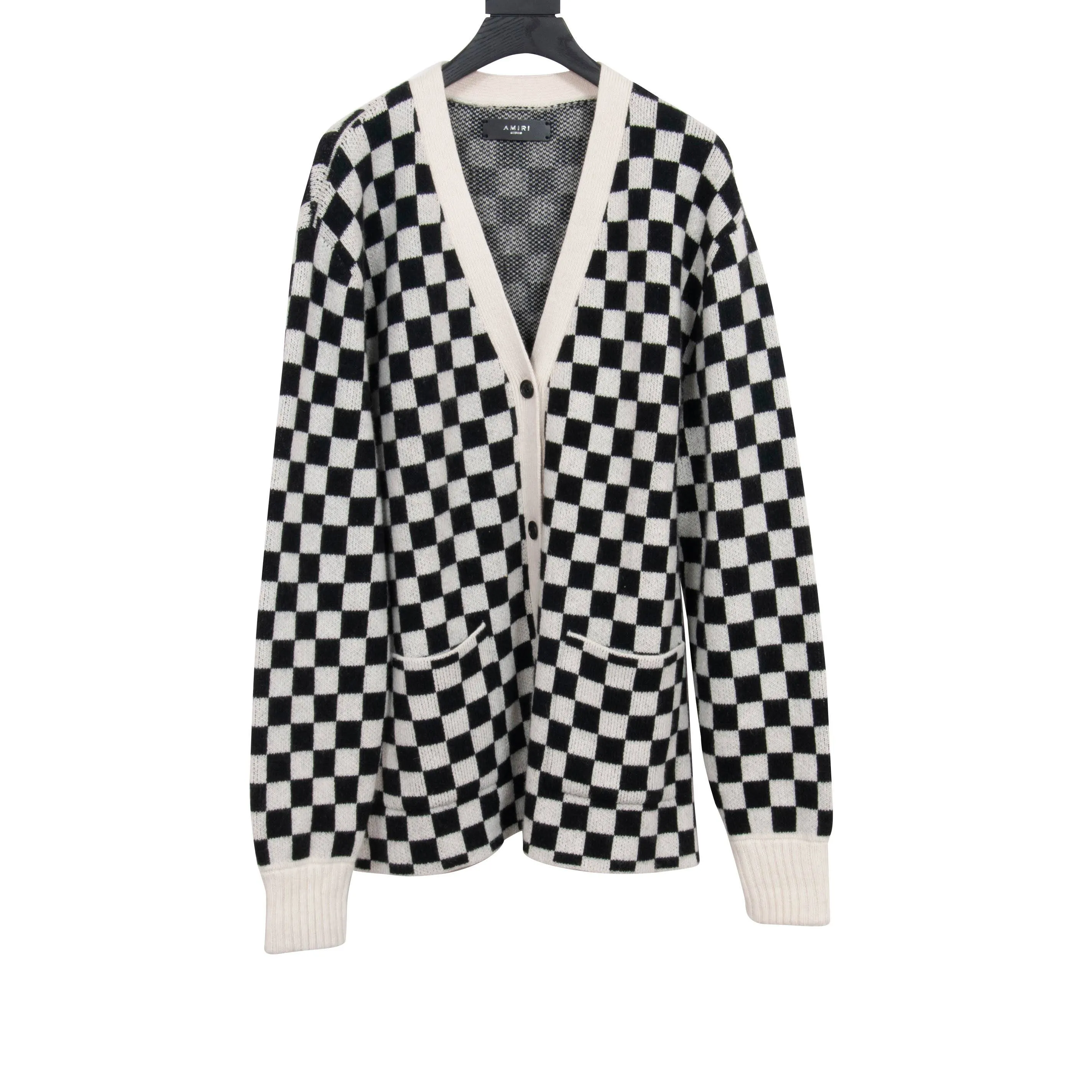 Checkered Cardigan