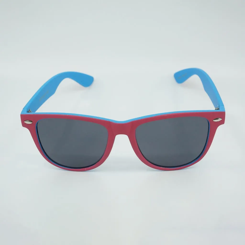 Chemi Kooler Color Block Wayfarer Sunglasses