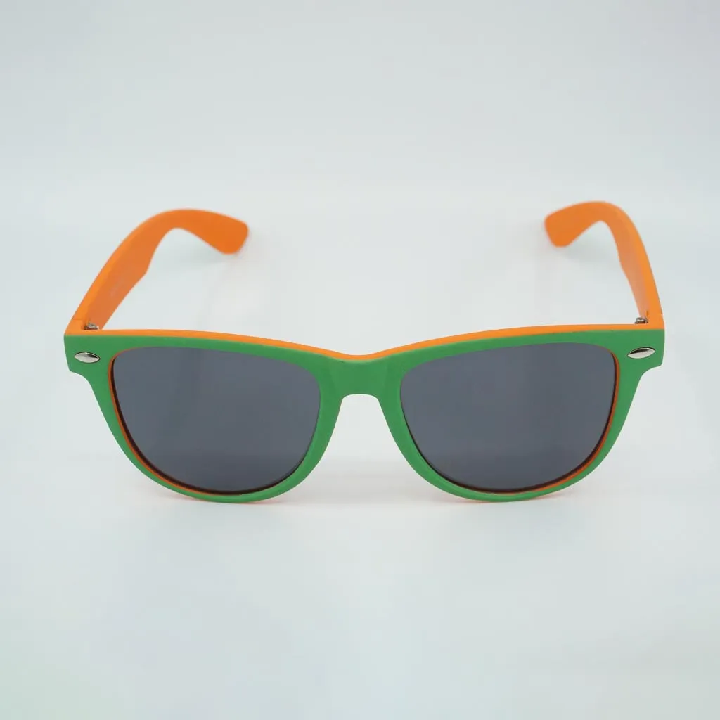 Chemi Kooler Color Block Wayfarer Sunglasses