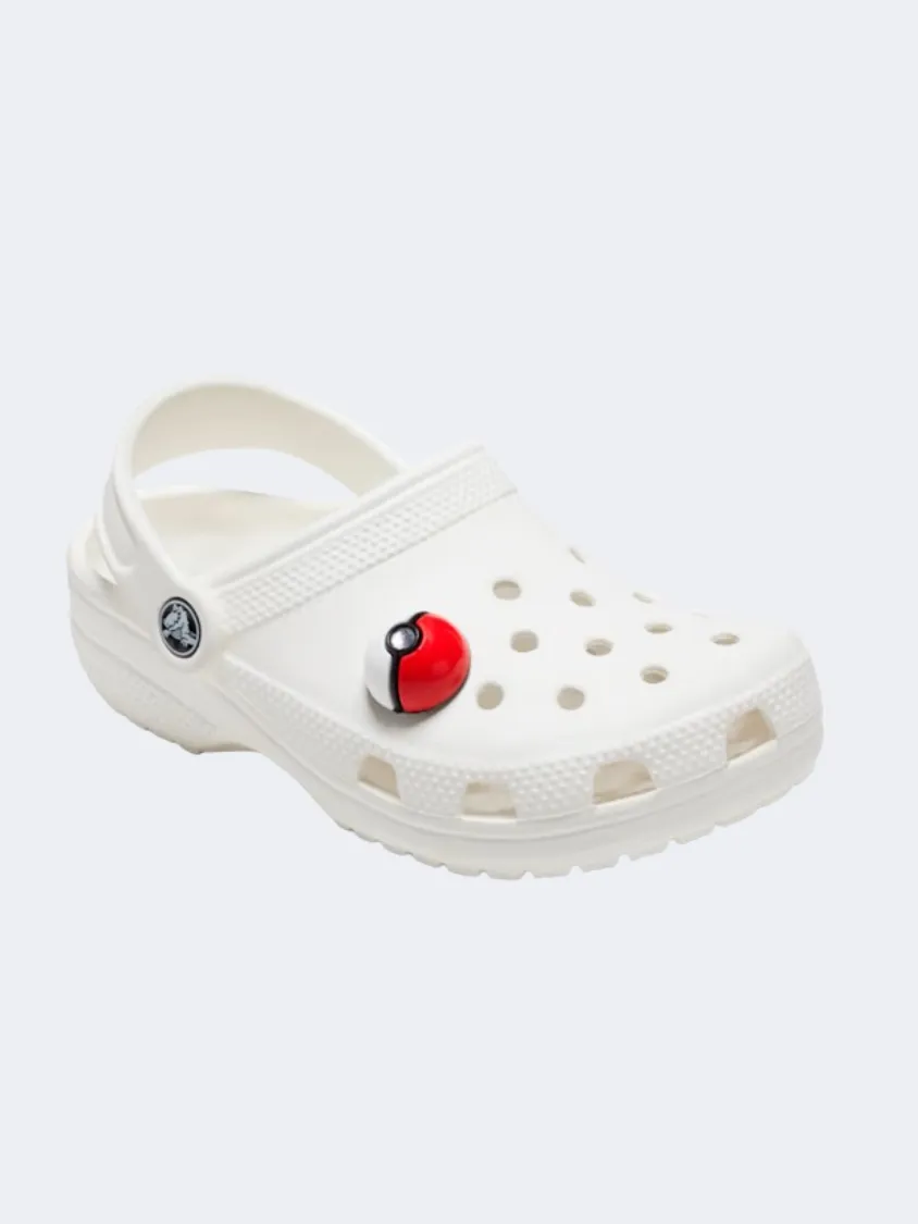 Crocs Pokemon Poke Ball Unisex Lifestyle Pins Black/White/Red