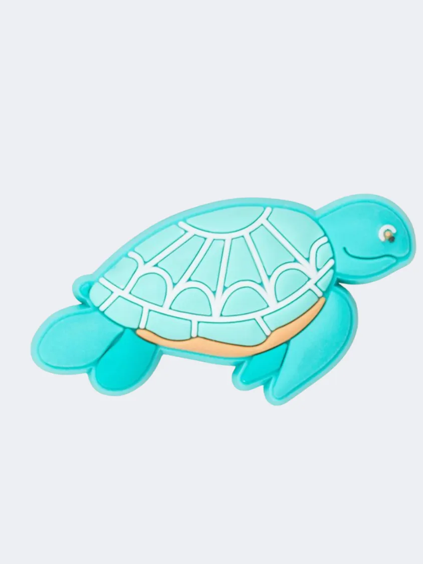 Crocs Sea Turtle Unisex Lifestyle Pins Turquoise/White