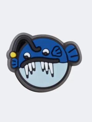 Crocs Tiny Lantern Fish Unisex Lifestyle Pins Blue/White/Black