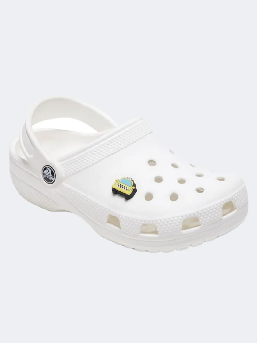 Crocs Tiny Taxi Unisex Lifestyle Pins Yellow/White/Black