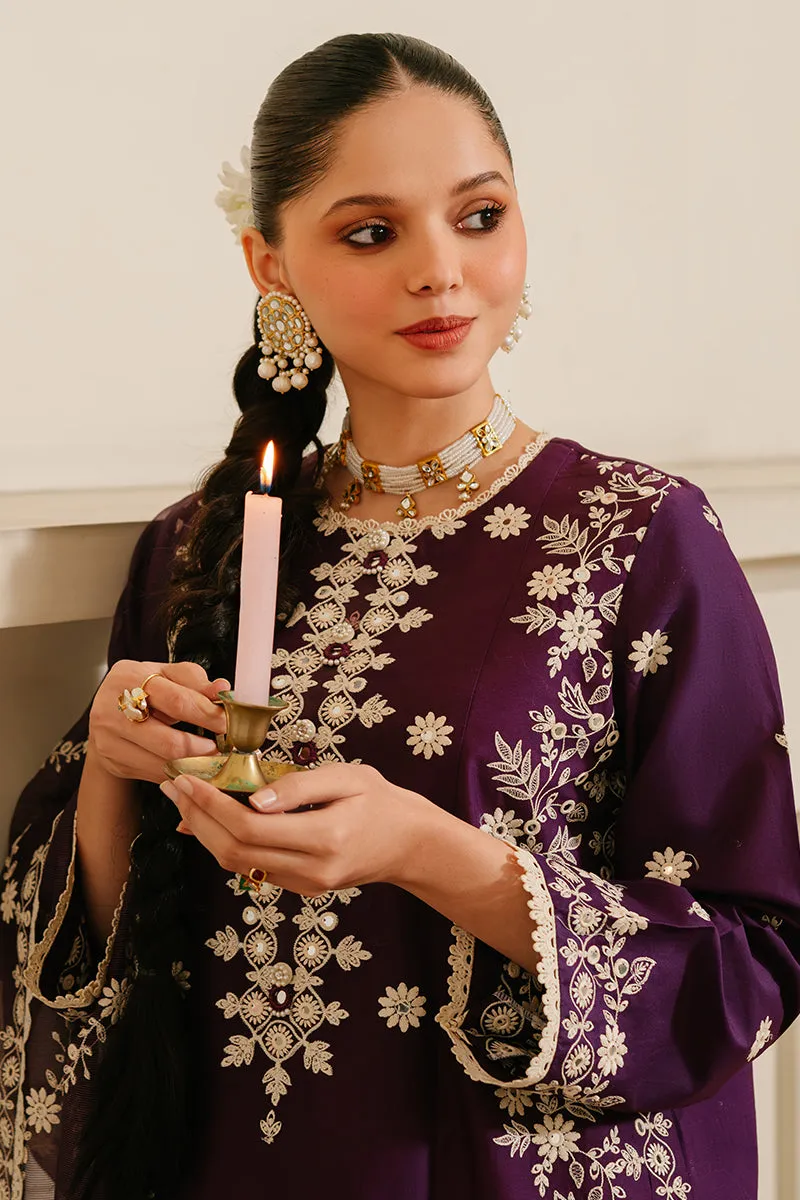 Cross Stitch | Eid Lawn 24 | PLUM GRAIN