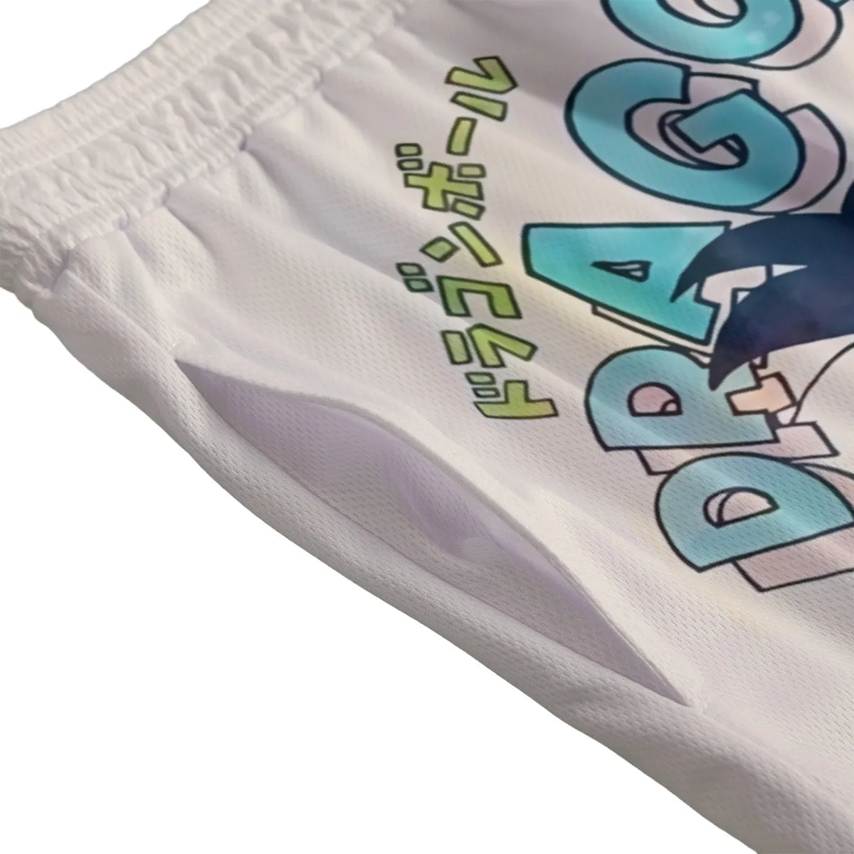 DBZ Goku Chi Chi Biker Motorbike Glasses Cool Design Streetwear  Mesh Shorts