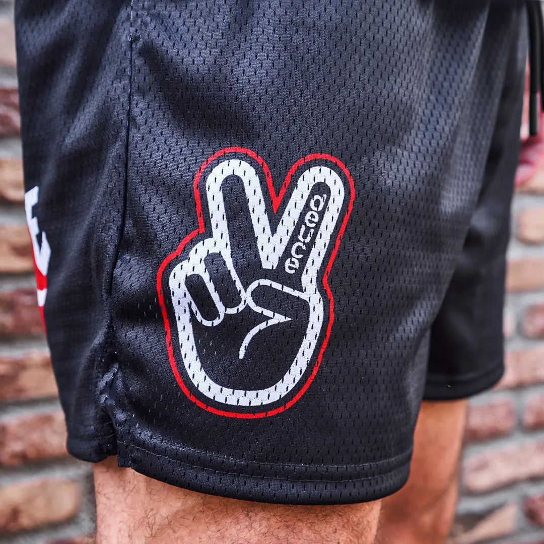 Deuce x Japan Mesh Shorts | Black - FINAL SALE
