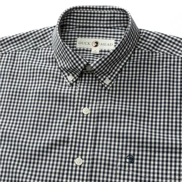 Duck Head Walton Gingham Poplin Sport Shirt (2 Colors)