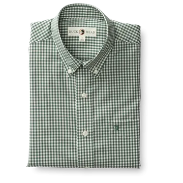 Duck Head Walton Gingham Poplin Sport Shirt (2 Colors)
