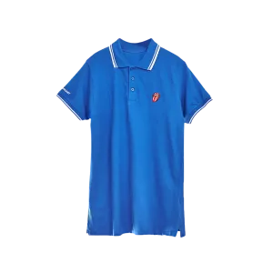 Embroidered Tongue Polo Shirt