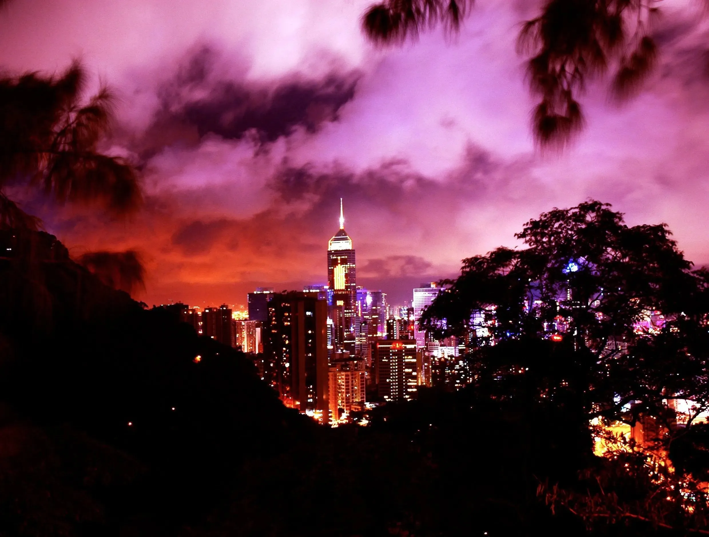 Enchanting Hong Kong: Victoria Peak Nightscape