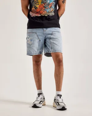 EPTM Double-Knee Carpenter Denim Shorts